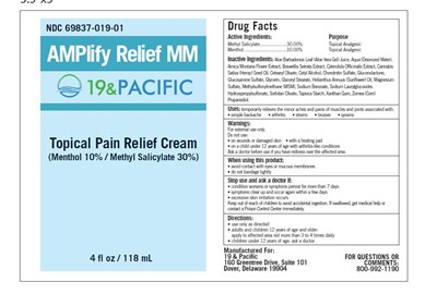 Amplify Relief Label
